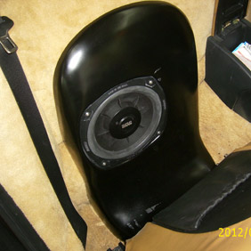 Subwoofer pour Porsche Boxter